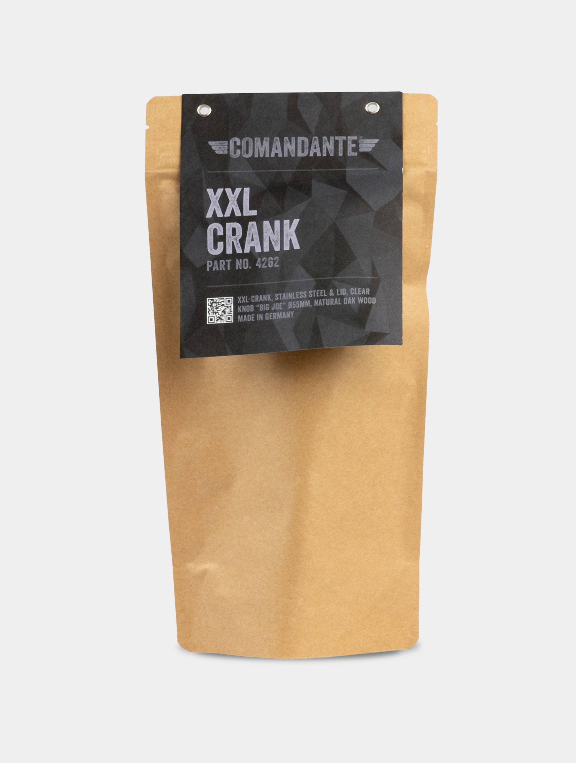comandante-xxl-crank-kurbel-upgrade-aus-edelstahl-mit-big-joe-knauf image 2